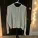 American Eagle Outfitters Tops | American Eagle Outfitters Cropped Sweatshirt Size Xs | Color: White | Size: Xsj