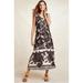 Anthropologie Dresses | Anthropologie Floreat Soha Floral Maxi Dress | Color: Black/Cream | Size: S