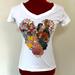 Disney Tops | Disney Princesses T-Shirt | Color: White | Size: S