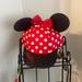 Disney Accessories | Authentic Minnie Mouse Hat | Color: Black/Red | Size: Os