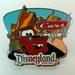 Disney Jewelry | Genuine Disney Cars Land Disneyland Resort Lightning Mcqueen Trading Pin | Color: Blue/Brown | Size: Os
