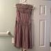 Free People Dresses | Free People Sleeveless Lace Open Side Floral Dress | Color: Pink/Purple | Size: L