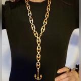 Gucci Jewelry | Gucci Gorgeous Rare Vintage 1960’s Gucci 18k Gold Plated Mariner Link Necklace | Color: Gold | Size: Os