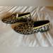Gucci Shoes | Gucci Jordaan Gold/Black Leopard Print Lurex Fabric Horsebit Loafers | Color: Black/Gold | Size: 5