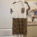 Burberry Dresses | Brand New Girls Burberry Dress Bought It For $475 Asking Price $225 | Color: Tan/White | Size: 14g