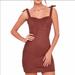 Free People Dresses | Free People | Something Bout You Slip Dress Small | Color: Brown/Orange | Size: S