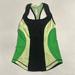 Lululemon Athletica Tops | Lululemon Cardio Kick Tank Green Black | Color: Black/Green | Size: 4