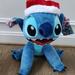 Disney Holiday | Disney Santa Stitch Door Greeter Plush | Color: Blue/Red | Size: Os