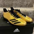 Adidas Shoes | Adidas Adizero 5 Stat 6.0 Gold Soccer Cleats New Bw077 Mens Size 13 | Color: Black/Gold | Size: 13