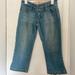 American Eagle Outfitters Jeans | American Eagle Jeans Capris Denim Cropped Size 6 Y2k Style | Color: Blue | Size: 6