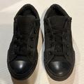 Converse Shoes | Boys Converse Chuck Taylor All Star Sneakers Size 4 | Color: Black | Size: 4bb