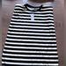 Lularoe Tops | Beautiful Tank Sharp Shoulder Shirt Nwt Kari By Lularoe. Size Large. | Color: Black/Cream | Size: L