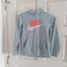 Nike Other | Baby Blue Nike Hoodie Medium | Color: Blue | Size: Osbb