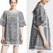 Free People Dresses | Free People Women's Day Shirt Dress Size Xs | Color: Black/White | Size: Xs