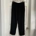 J. Crew Pants & Jumpsuits | J. Crew High Waisted Straight Leg Pants Size 8p Black Viscose Career | Color: Black | Size: 8p