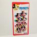 Disney Hair | Goody Hair Barrettes Clips Vintage 1991 8 Snap Tight Disney Plastic Pin New | Color: Black/Pink | Size: Os