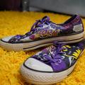 Converse Shoes | Batman Chucks | Color: Purple/Yellow | Size: 8