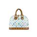 Louis Vuitton Bags | Louis Vuitton Multicolor Alma Satchel Handbag | Color: White | Size: L 12" H 9.5" W 6"