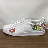 Adidas Shoes | Adidas Superstar White Comic Sneaker White Men Size 9.5 Gw5782 Superstar Shoes | Color: White | Size: 9.5