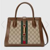 Gucci Bags | Authentic Gucci Gg Jackie 1961 Large Tote | Color: Brown | Size: Os