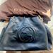 Gucci Bags | Brand: Gucci Gucci Camelia Black Pebbled Leather Soho Shoulder Hand Bag Tassel | Color: Black | Size: Os