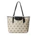 Coach Bags | Coach - Large - Bramble Rose Floral Pattern - Tote Bag Purse | Color: Black/Cream | Size: Os