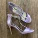 Giani Bernini Shoes | Gianni Bini Shoes Women Size 9.5 Lilly Lilac Lavender Heel Open Toe Sandals | Color: Purple | Size: 9.5