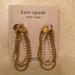 Kate Spade Jewelry | Kate Spade New Dangly Pearl And Gold Earrings , Bridal Fun! | Color: Gold | Size: Os