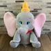 Disney Toys | Disney Dumbo Stuffed Plush 14” Tall | Color: Gray/Pink | Size: Osbb