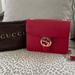 Gucci Bags | Gucci Crossbody Shoulder Bag Red Interlocking Gg Calfskin | Color: Red | Size: Os