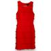 J. Crew Dresses | J Crew Red Tweed Fringe Sleeveless Lined Textured Tunic Sheath Dress Size 2 G096 | Color: Red | Size: 2