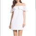 Lilly Pulitzer Dresses | Lilly Pulitzer La Fortuna Gypsea Lace White Dress Off The Shoulder | Color: White | Size: Xxs