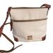 Dooney & Bourke Bags | Dooney & Bourke White Pebble Leather Cross Body Bag-Excellent Condition! | Color: Gold/White | Size: Os