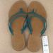 J. Crew Shoes | J Crew Leather Sandals - Made In Italy | Color: Green | Size: 7