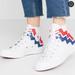 Converse Shoes | Converse Chuck 70 Hi White University Red Rush Blue Women's 5.5 Nwot | Color: Red/White | Size: 5.5