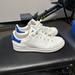 Adidas Shoes | Adidas Stan Smith Original Sneaker , Youth 6.5 (Fit Women 8) | Color: Blue/White | Size: 6.5g