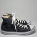 Converse Shoes | Converse Chuck Taylor All Star Hi Top Lace-Up Sneaker Tennis Shoe Black 11w 9m | Color: Black/White | Size: 11w/9m
