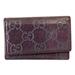 Gucci Bags | Gucci Brown Monogram Embossed Leather Key Case | Color: Brown | Size: 3.75 X 2.5 X 0.5 Inches