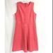 J. Crew Dresses | J Crew Womens Dress Coral Knit Sleeveless Fit And Flare | Color: Orange/Pink | Size: 2