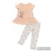 Disney Matching Sets | Disney Minnie Mouse Stars Outfit | Color: Gray/Pink | Size: 3tg