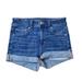 American Eagle Outfitters Shorts | American Eagle High Rise Shortie Cuffed Jean Shorts Women’s Denim Size 0 | Color: Blue | Size: 0