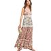 Anthropologie Dresses | Anthropologie Ranna Gill Cabaret Floral Maxi Dress Size Xs Nwt | Color: Red | Size: Xs