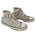 Converse Shoes | Converse All Star High Top Beige Polka Dot Sneakers Size 6 | Color: Cream/Gray | Size: 6