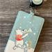 Disney Accessories | Disney Winnie The Pooh Retractable Lanyard Id Holder Pooh Piglet Eeyore | Color: Blue/Cream | Size: Os