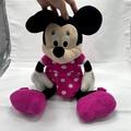 Disney Toys | Disney Minnie Mouse 13" Plush Backpack Official Authentic Pink Polka Dot | Color: Pink | Size: Osg