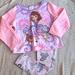 Disney Pajamas | Disney Princess Pajama | Color: Pink/Purple | Size: 4tg