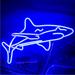 Urban Outfitters Wall Decor | Neon Blue Shark Ocean Animal Kids/Boys Room Party Led Dorm Teenager Bright Light | Color: Blue | Size: Os