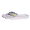 Nike Shoes | Nike Bella Kai Flip Flop Thong Sandals Sz 12 White Pastel Slip Resistant Beach | Color: White/Yellow | Size: 12