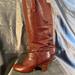 Nine West Shoes | Nine West Leather Boots | Color: Brown | Size: 9.5