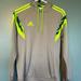 Adidas Shirts | Adidas Lightweight Hoodie | Color: Gray/Green | Size: S